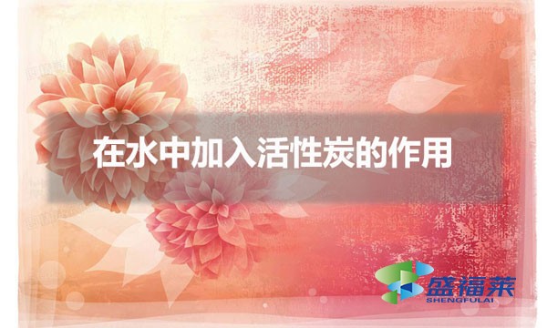 在水中加入活性炭的作用(活性炭在不同水資源中的原理)