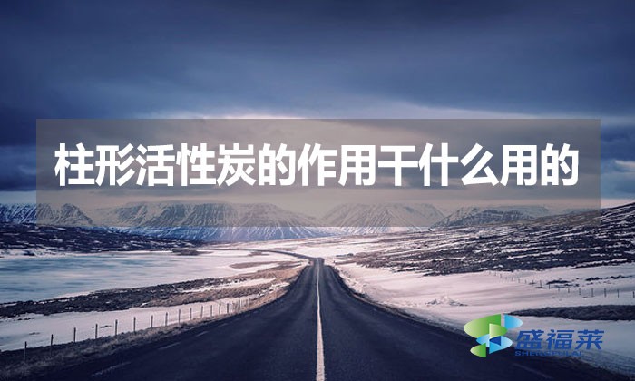 柱形活性炭的作用干什么用的？