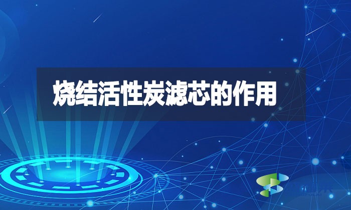 燒結(jié)活性炭濾芯的作用是什么？