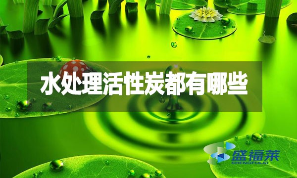 水處理活性炭都有哪些？